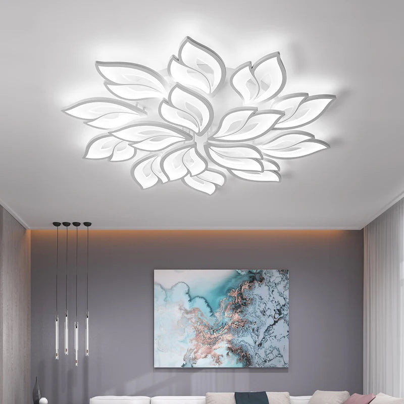 Ceiling Light - Modern LED Ceiling Chandeliers Light for Living Dining Room Bedroom Ceiling Lamps With Remote Control Dimmable Lights Fixtures SW-36210347 - SWEET-LIGHTS
