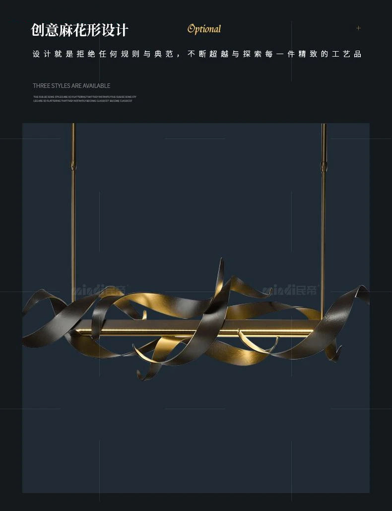 Pendant Light - Nordic Luxury LED Chandelier Retro Design SW-36210457 - SWEET-LIGHTS