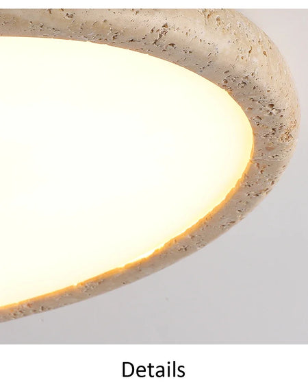 Ceiling Light - Modern Cream Style Bedhead Fixture Yellow Travertine LED SW-36214578 - SWEET-LIGHTS