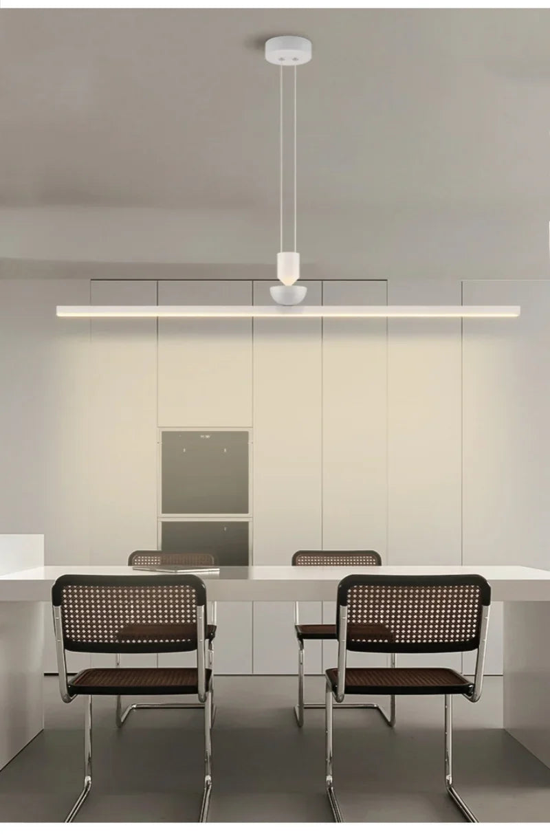 Pendant Light - Modern Minimalist LED Ceiling Chandelier Dining Room Bar Table Pendant Lights Linear Strip Luster SW-36210345 - SWEET-LIGHTS