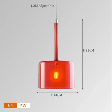 Pendant Light - Italian Minimalist Designer Bar Glass Cup LED Lamp SW-36210123 - SWEET-LIGHTS