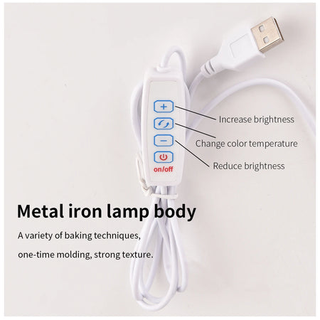 Table Lamp - Modern Cloud Design with USB, 3 Colors, 10 Dims SW-36210458 - SWEET-LIGHTS