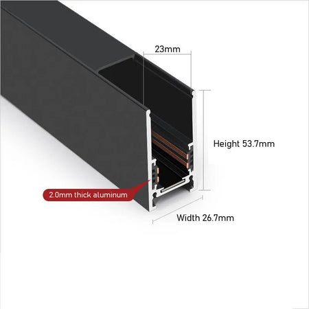 Spotlight - Magnetic Track Light Grille Flood Lamp DC48V Indoor Living SW-36210345 - SWEET-LIGHTS