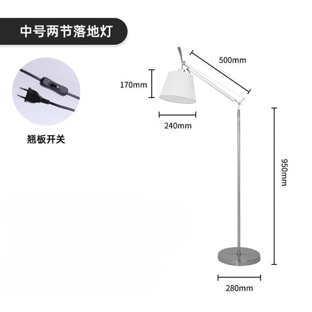 Floor Lamp - Nordic Industrial Style Bauhaus Swing Arm Lighting SW-36210123 - SWEET-LIGHTS