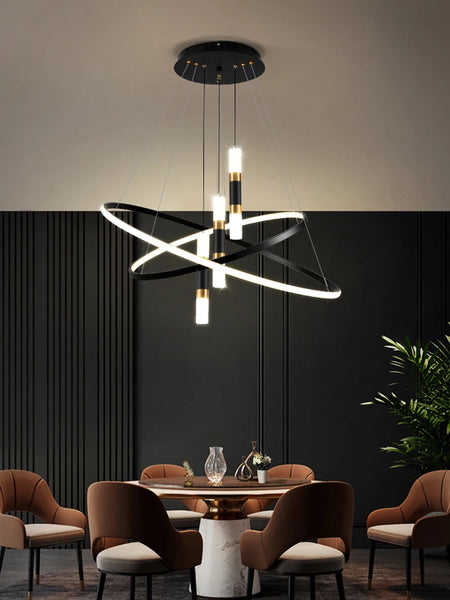 Pendant Light - Modern Round LED Chandelier Fixture for Home Decor SW-36210467 - SWEET-LIGHTS