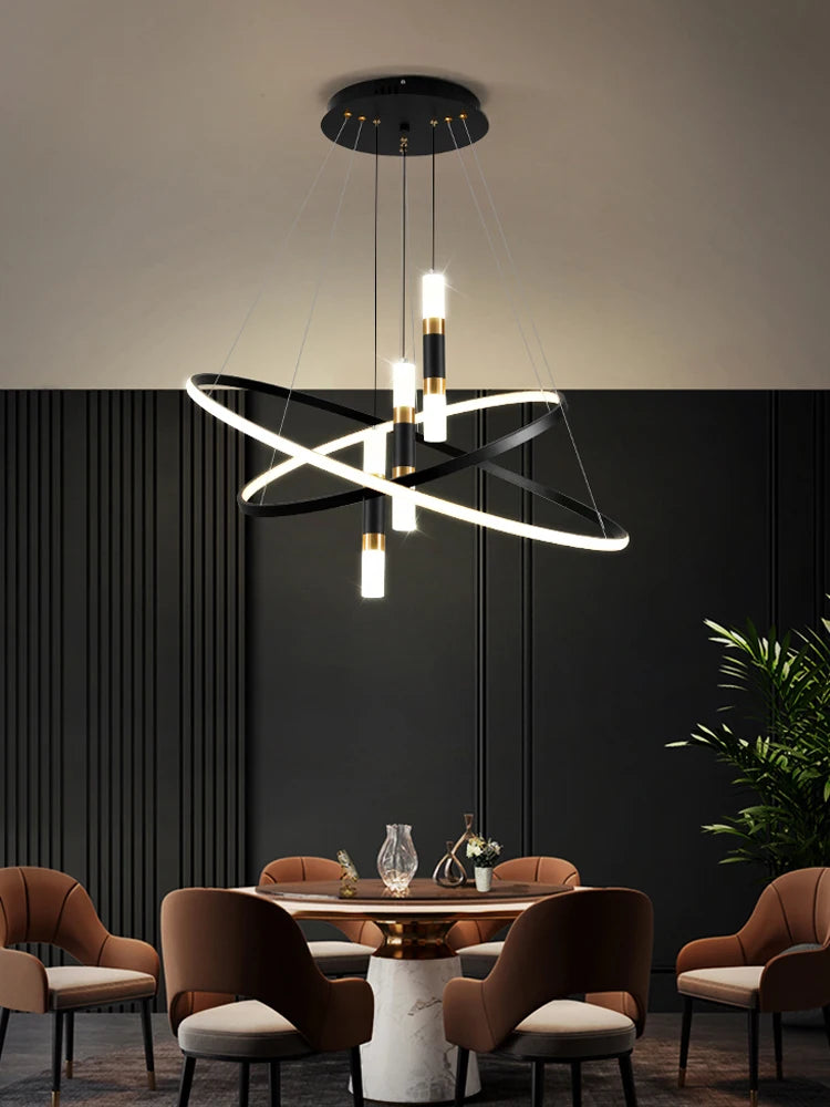 Pendant Light - Modern Round LED Chandelier Fixture for Home Decor SW-36210467 - SWEET-LIGHTS