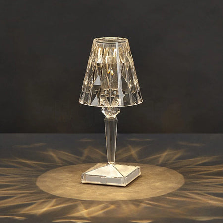 Table Lamp - LED Acrylic Diamond Crystal Decorative Desk Lamp USB Charging Touch Nightlight SW-36210457 - SWEET-LIGHTS