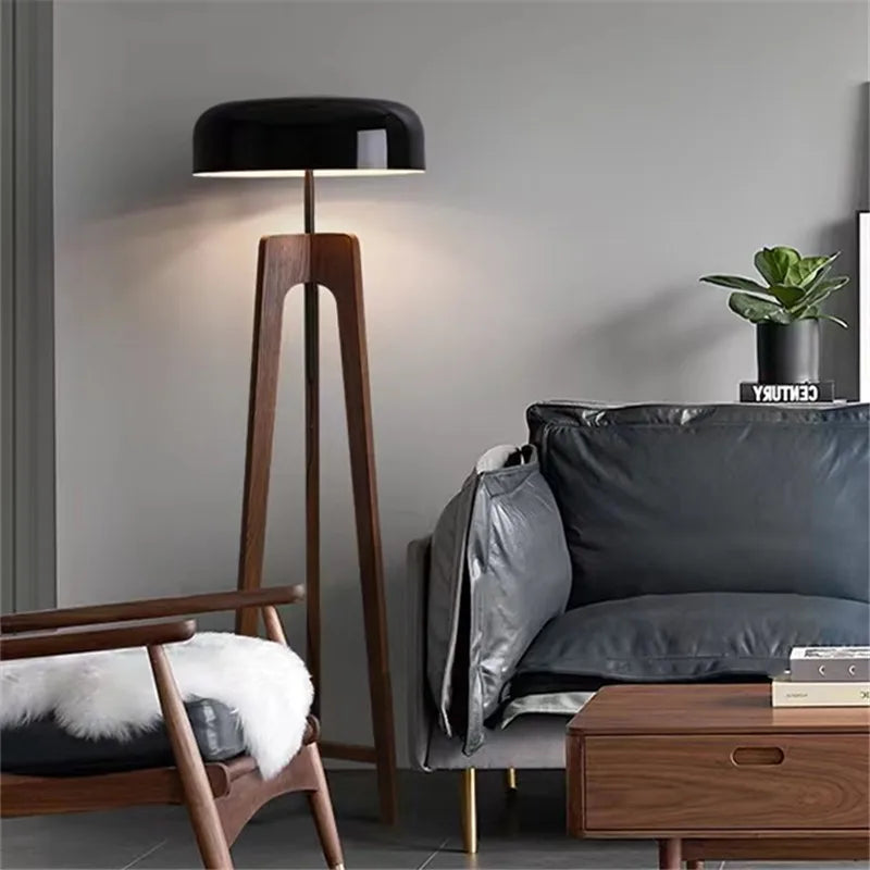 Floor Lamp - Pileo Porada Solid Wood Tripod LED Lamp SW-36210478 - SWEET-LIGHTS