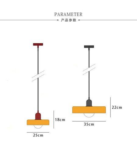 Pendant Light - Nordic E27 LED Retro Glass Chandelier for Living Room Dining Room Bedroom Kitchen SW-36210123 - SWEET-LIGHTS