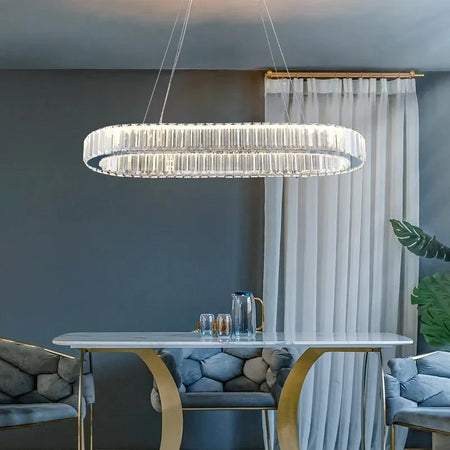 Pendant Light - Led Luxury Crystal Ceiling Pendant Lamp for Living Room and Dining SW-36210347 - SWEET-LIGHTS