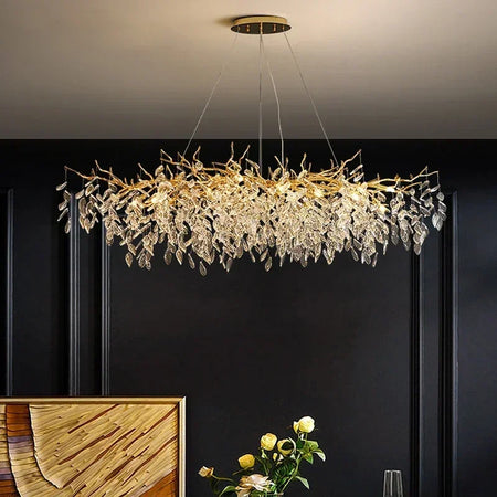 Pendant Light - French Luxury Golden Modern Branch Chandelier SW-36214678 - SWEET-LIGHTS