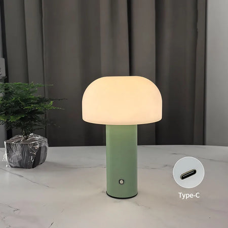 Table Lamp - New Mushroom Lamp LED Charging 3-Colored Dimming SW-36210234 - SWEET-LIGHTS