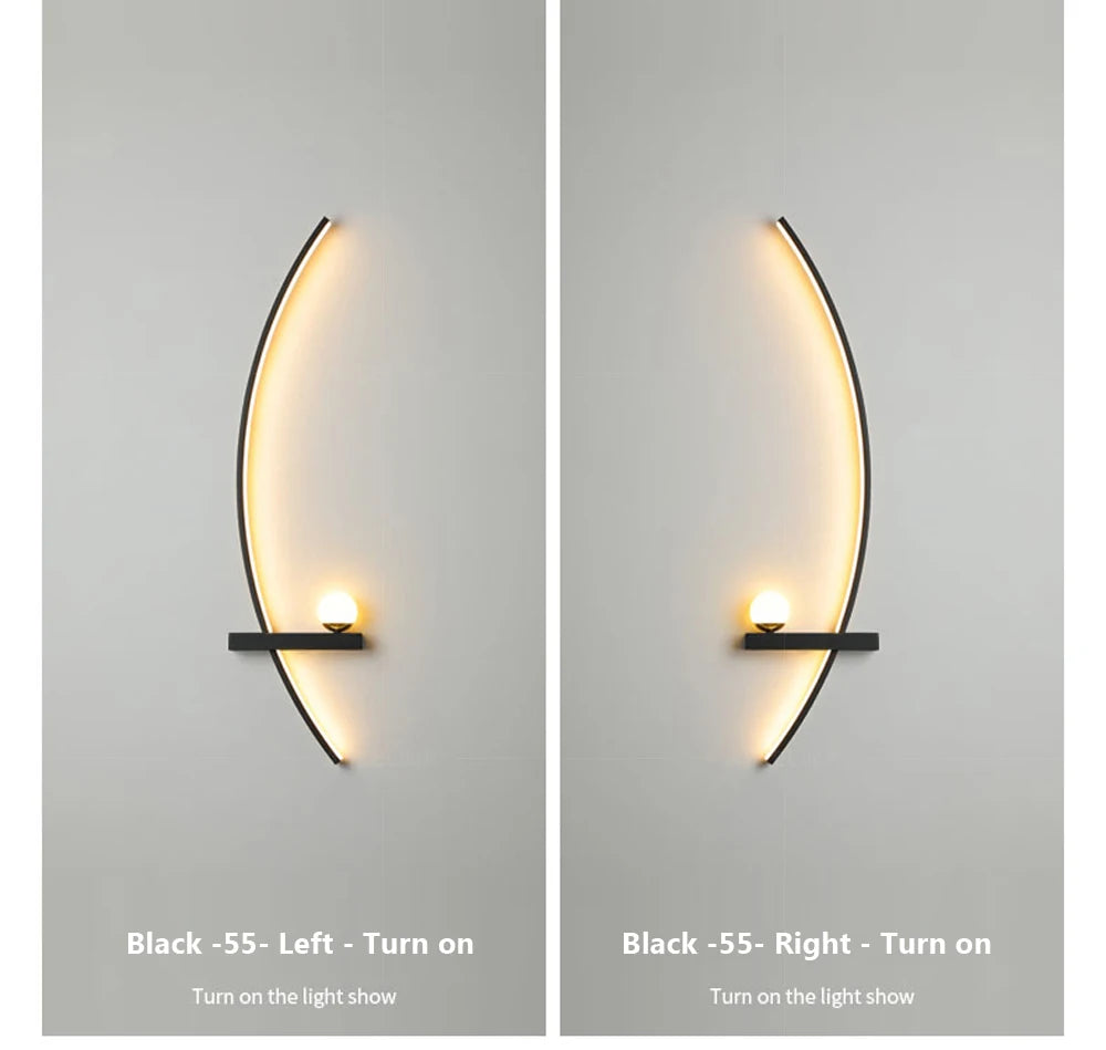 Wall Light - Bedside LED Wall Lamp Smart Remote Control Sconces Lighting for Bedroom Living Room Indoor SW-36210458 - SWEET-LIGHTS