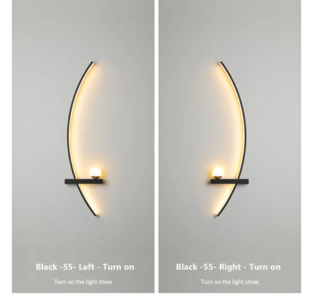 Wall Light - Bedside LED Wall Lamp Smart Remote Control Sconces Lighting for Bedroom Living Room Indoor SW-36210458 - SWEET-LIGHTS