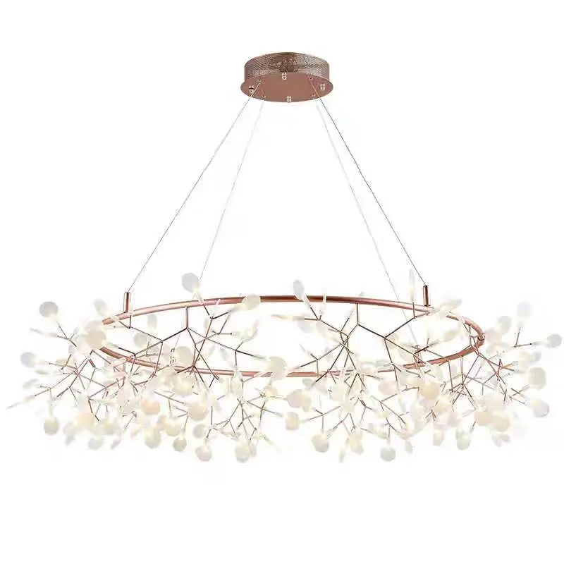 Pendant Light - Nordic Modern Firefly Chandelier Black Gold SW-36210753 - SWEET-LIGHTS