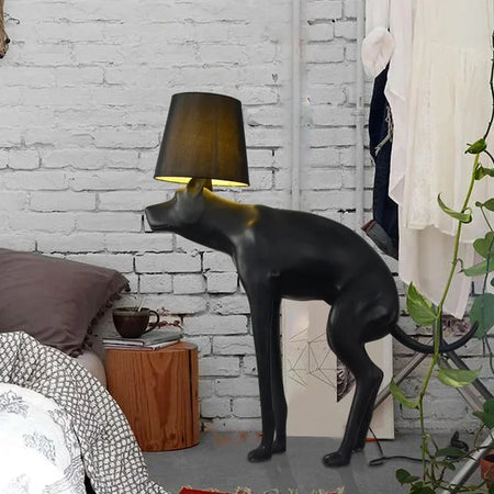 Floor Lamp - Resin Big Dog Cloth Cover Nordic Design SW-36210567 - SWEET-LIGHTS