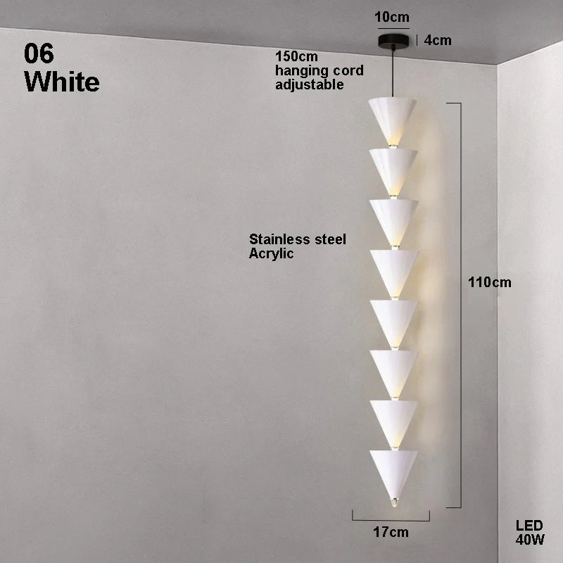 Pendant Light - Scandinavian Simple Style Bedroom Chandelier SW-36210458 - SWEET-LIGHTS
