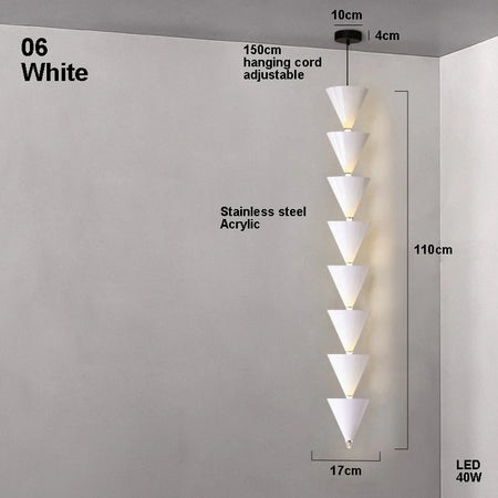 Pendant Light - Scandinavian Simple Style Bedroom Chandelier SW-36210458 - SWEET-LIGHTS