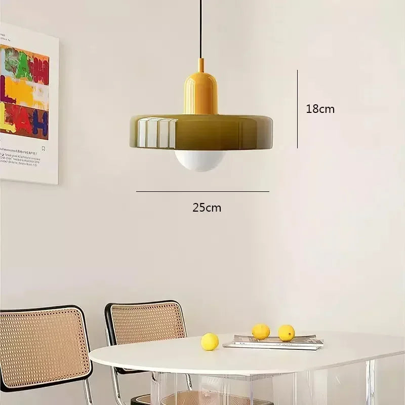 Pendant Light - Nordic E27 LED Retro Glass Chandelier for Living Room Dining Room Bedroom Kitchen SW-36210123 - SWEET-LIGHTS