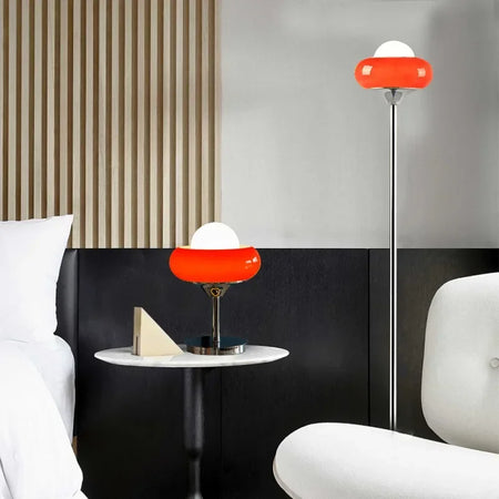 Floor Lamp - Nordic Vintage Guzzini Bauhaus Light Yellow Cream SW-36210345 - SWEET-LIGHTS