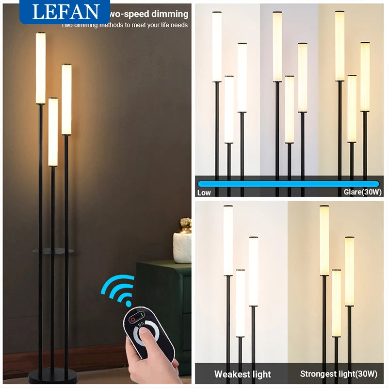 Floor Lamp - Modern LED Shelf Storage Lighting Dimmable with Remote Control SW-36210457 - SWEET-LIGHTS