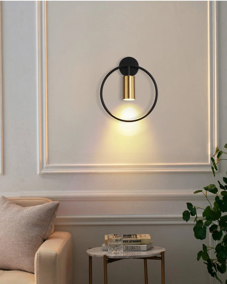 Wall Light - Modern LED Circular Electroplating Spotlight For Bedroom Living Room SW-36210345 - SWEET-LIGHTS
