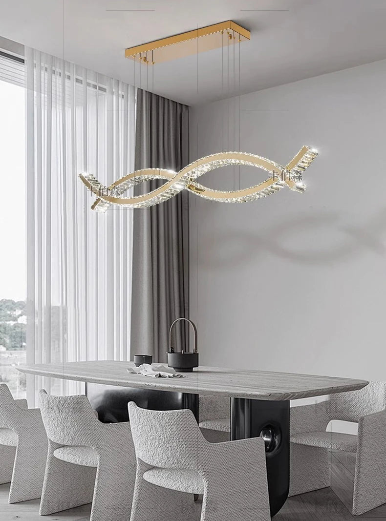 Pendant Light - Modern LED Ring Chandelier for Living Room SW-36210789 - SWEET-LIGHTS