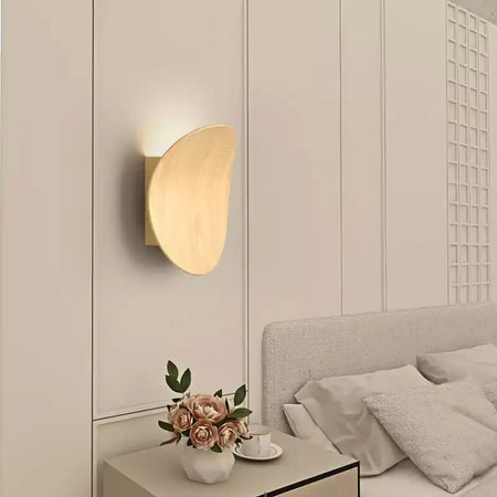 Wall Light - Modern Wood Wall Lamp For Bedroom Living Room Indoor LED Round Light Fixtures SW-36210123 - SWEET-LIGHTS