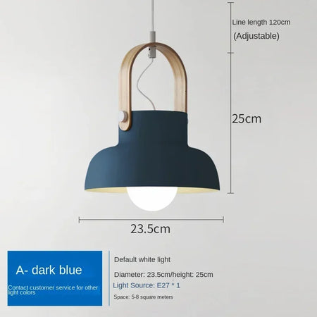 Pendant Light - Nordic Loft LED Iron Macaron Lamp Fixtures SW-36210347 - SWEET-LIGHTS