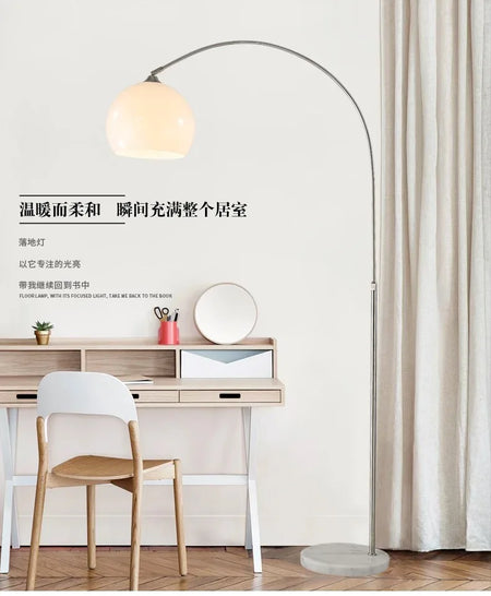 Floor Lamp - Nordic Modern Minimalist LED Stand Light White Orange SW-36210345 - SWEET-LIGHTS