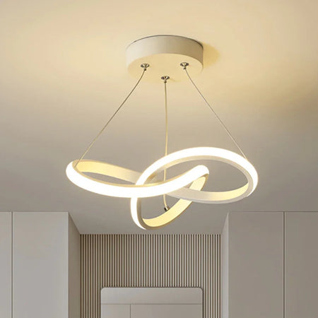 Pendant Light - LED Line Pendant Light Modern 24/30cm Aluminium Hanging Lamps For Indoor Illumination SW-36210567 - SWEET-LIGHTS
