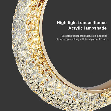 Pendant Light - Nordic LED Crystal Ceiling Lamp for Home SW-36210345 - SWEET-LIGHTS