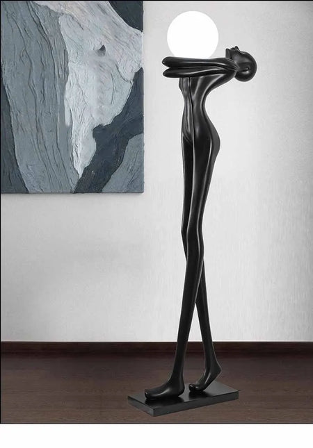 Floor Lamp - Humanoid Art Sculpture Ball Creative Designer SW-36210348 - SWEET-LIGHTS