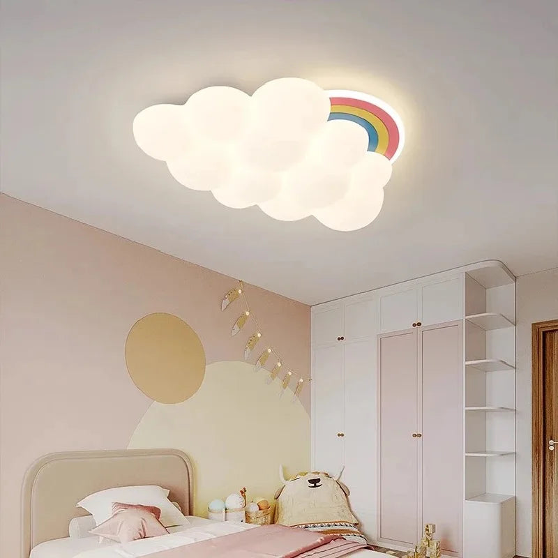 Children Lighting - Modern Rainbow Cloud Ceiling Lights LED Boys Girls Bedroom Decor Light SW-36210347 - SWEET-LIGHTS