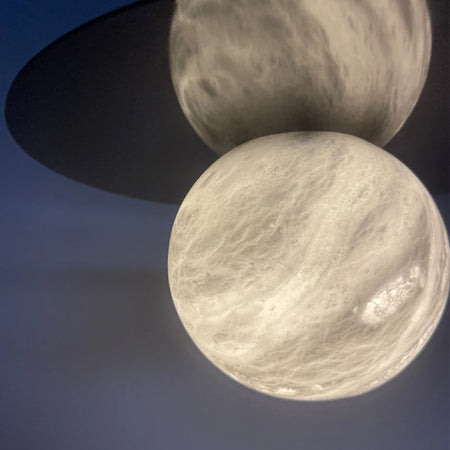 Pendant Light - Natural Marble Ceiling Lamp for Dining Room SW-36210345 - SWEET-LIGHTS