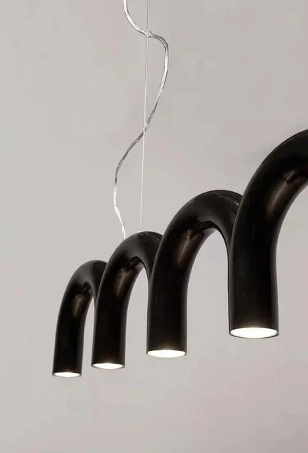 Pendant Light - Long Arch Chandelier LED Multi-color Macaron Lamp SW-36210346 - SWEET-LIGHTS