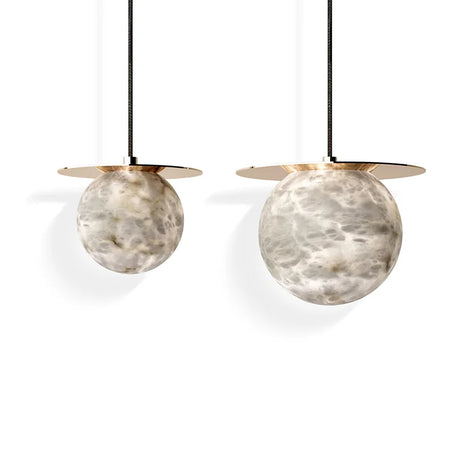 Pendant Light - Natural Marble Ceiling Lamp for Dining Room SW-36210345 - SWEET-LIGHTS