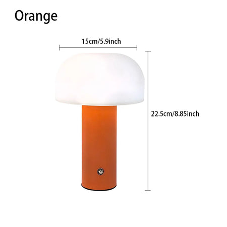 Table Lamp - New Mushroom Lamp LED Charging 3-Colored Dimming SW-36210234 - SWEET-LIGHTS