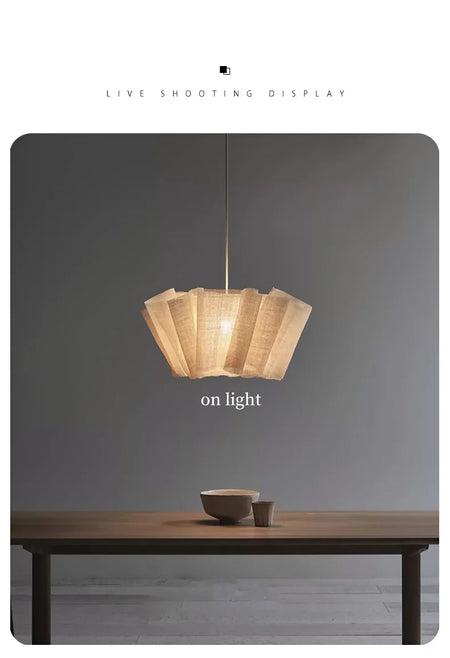 Pendant Light - Nordic Vintage Fabric Chandelier Indoor Lighting Restaurant Loft Bedroom Bedside Fixtures SW-36210983 - SWEET-LIGHTS