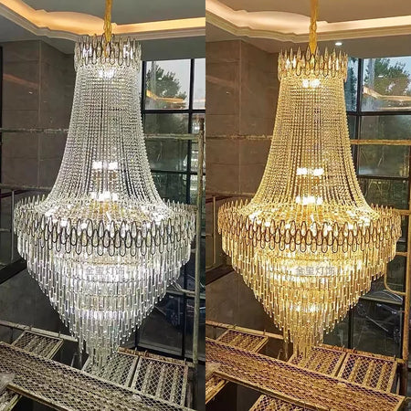 Chandelier - Nordic Modern Crystal Ceiling Light for Villa SW-36210345 - SWEET-LIGHTS