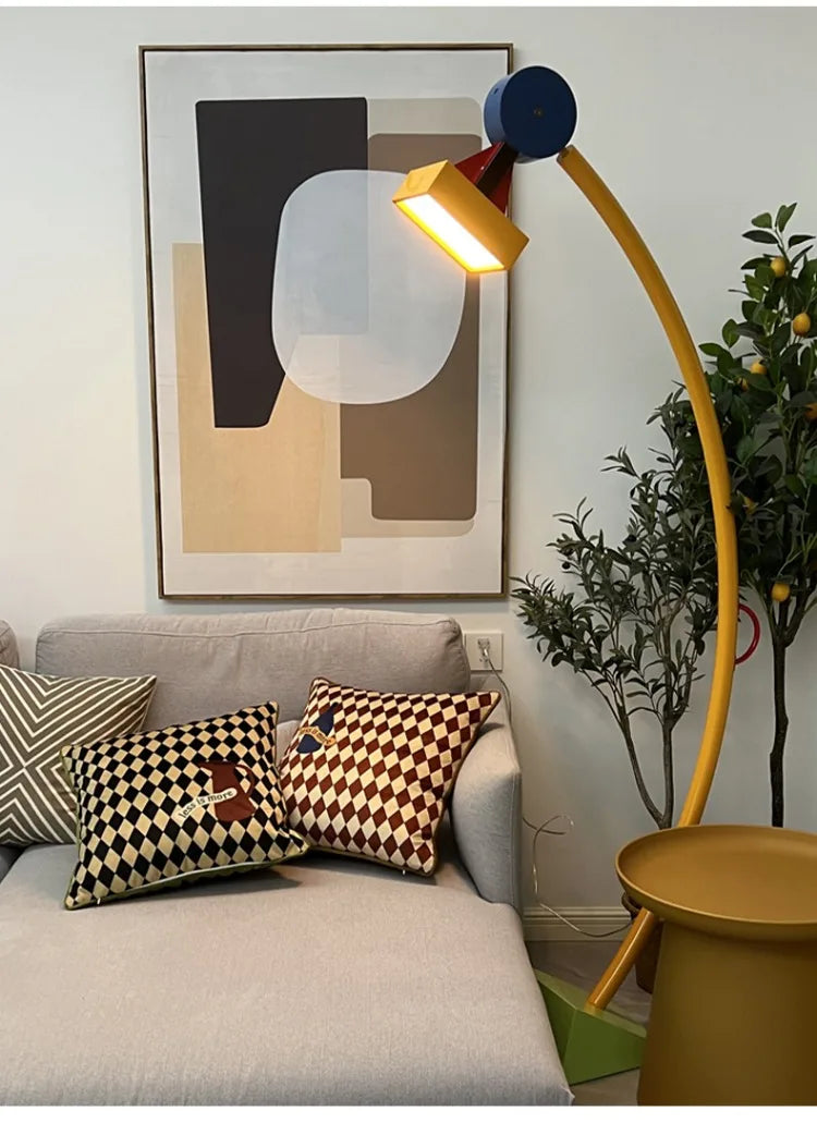 Floor Lamp - Novel Artistic Design LED, Color Building Blocks, Adjustable Angle SW-36210578 - SWEET-LIGHTS