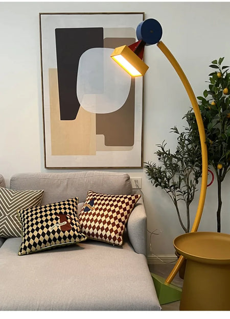 Floor Lamp - Novel Artistic Design LED, Color Building Blocks, Adjustable Angle SW-36210578 - SWEET-LIGHTS