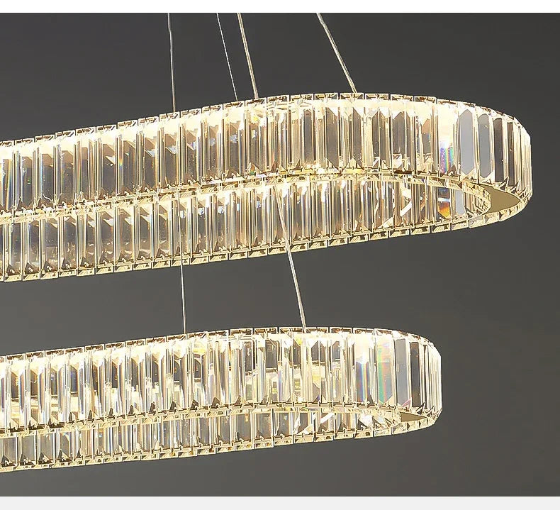 Pendant Light - Led Luxury Crystal Ceiling Pendant Lamp for Living Room and Dining SW-36210347 - SWEET-LIGHTS