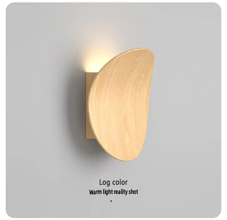 Wall Light - Modern Wood Wall Lamp For Bedroom Living Room Indoor LED Round Light Fixtures SW-36210123 - SWEET-LIGHTS