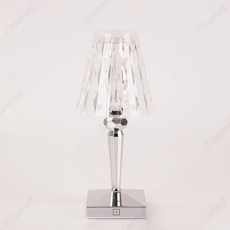 Table Lamp - LED Acrylic Diamond Crystal Decorative Desk Lamp USB Charging Touch Nightlight SW-36210457 - SWEET-LIGHTS