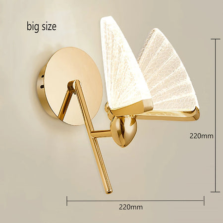 Wall Light - LED Wall Lamp Modern Creative Nordic Butterfly Bedroom Living Room Aisle Lighting SW-36210347 - SWEET-LIGHTS