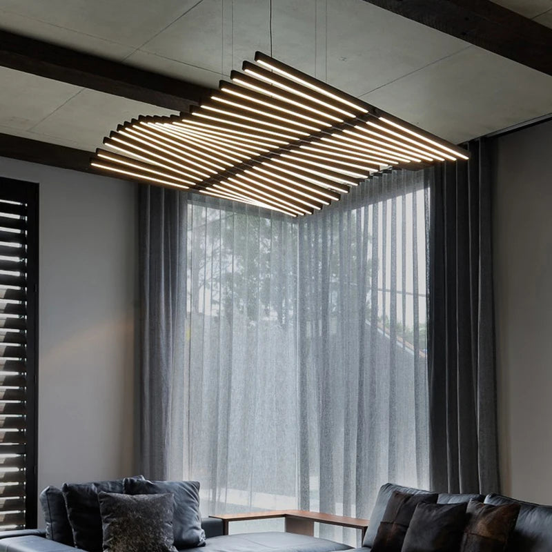 Pendant Light - Luxury Creative Fishbone Chandelier LED Home Decor SW-36210457 - SWEET-LIGHTS