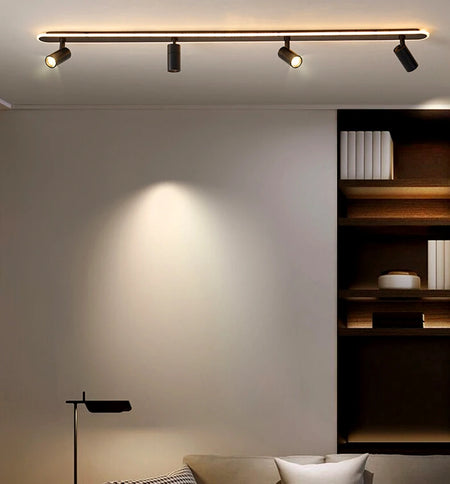 Spotlight - Nordic Bedroom Spotlight Ceiling Lights Smart LED Lamps For Living Room Indoor Lighting White Black Home Decor SW-36210001 - SWEET-LIGHTS