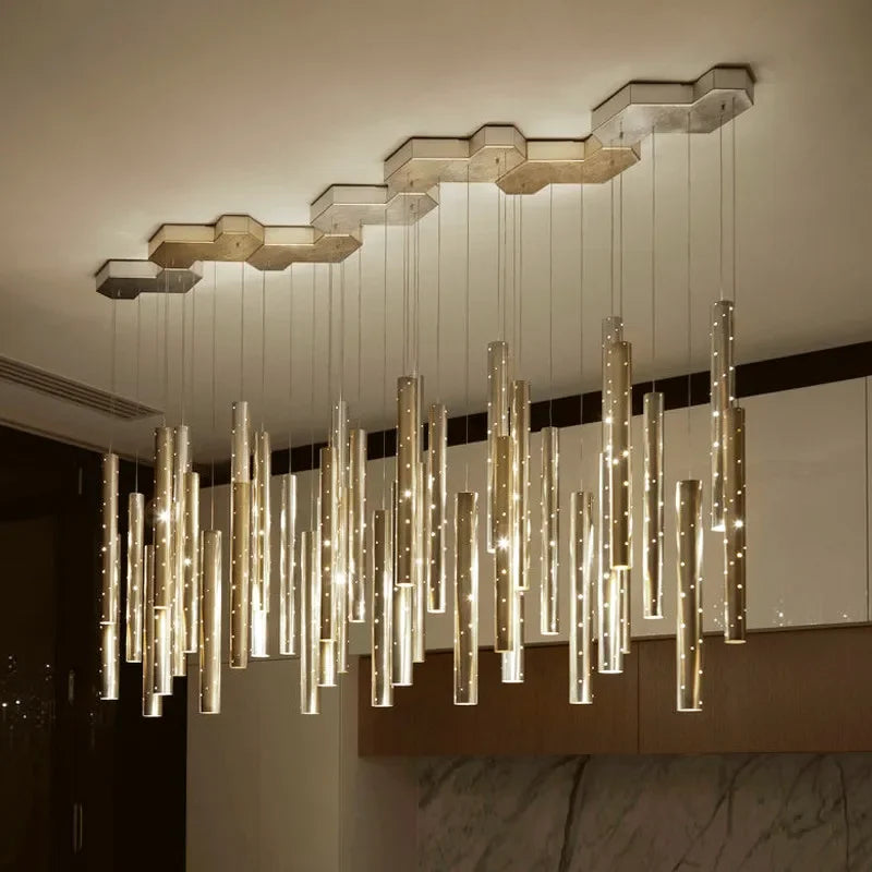 Pendant Light - Nordic Bar Chandelier LED Hanging Lighting Gold/Silver SW-36210345 - SWEET-LIGHTS