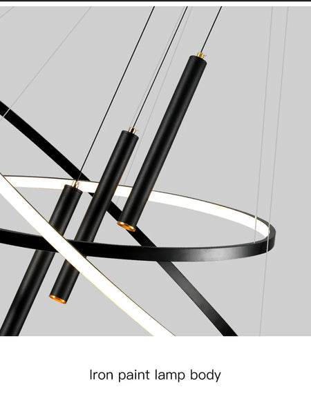 Pendant Light - Modern Round LED Chandelier Fixture for Home Decor SW-36210467 - SWEET-LIGHTS